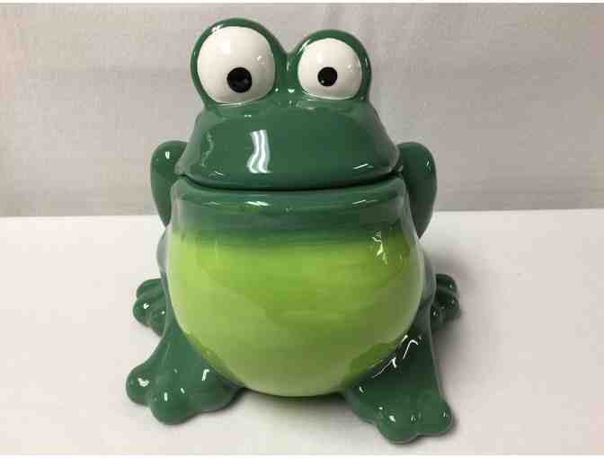 Frog Cookie Jar