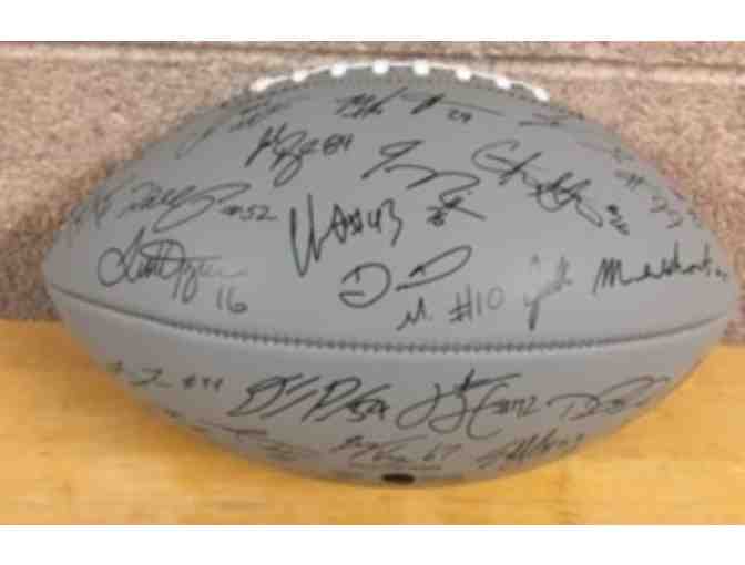 Colts Team Stamped Football
