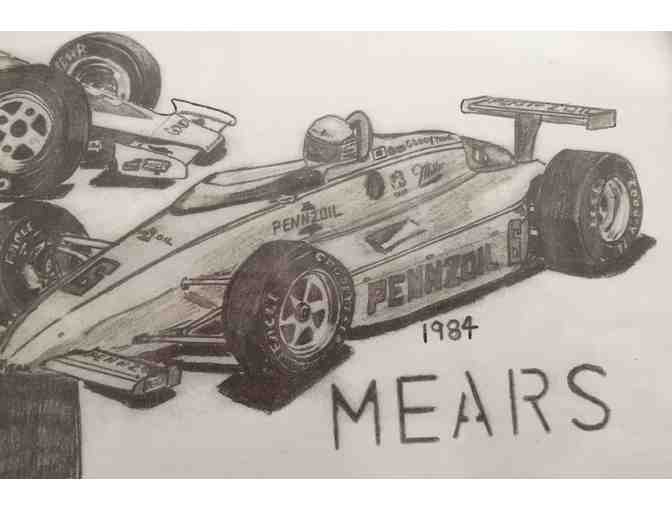 Framed Pencil Drawing - Rick Mears