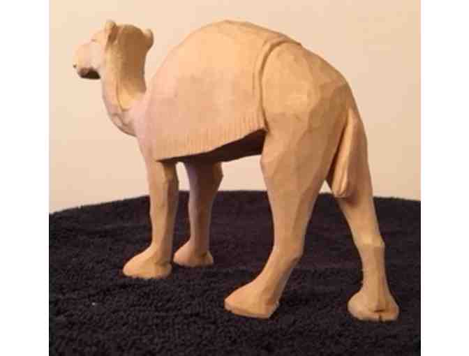Woodcarving of Camel