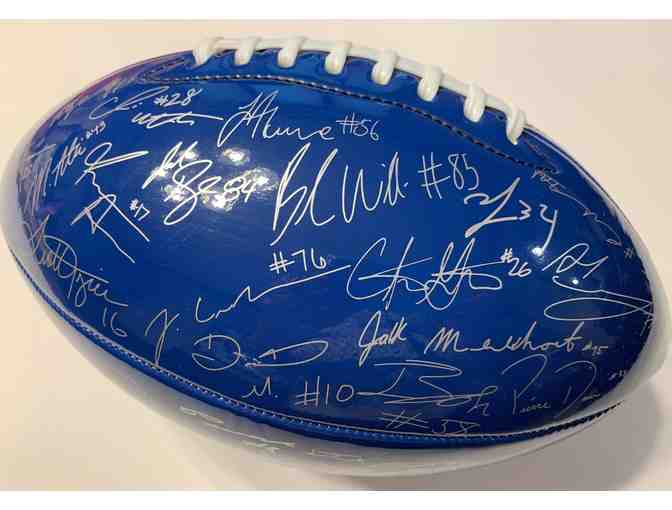 Indianapolis Colts Team Stamped Football