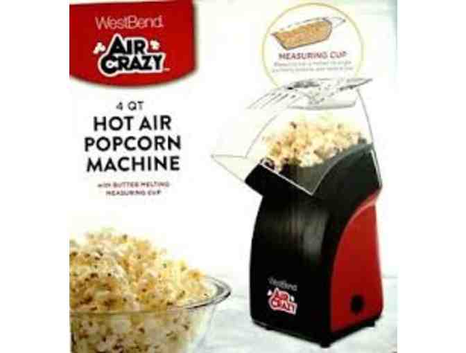 Hot Air Popcorn Machine and Popcorn