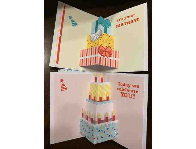 Note Cards - handmade assortment of 12 Happy Birthday greetings