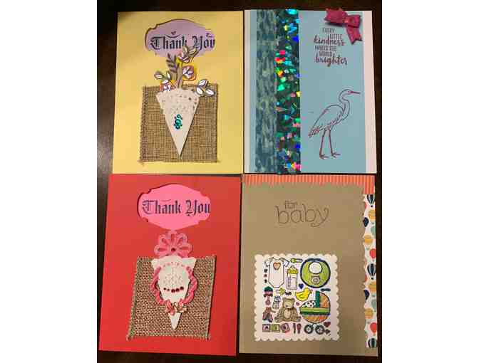 Note Cards - Variety pack of 20 Handmade Cards with Envelopes