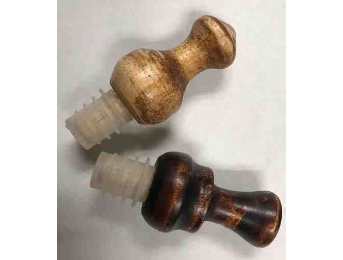 Handcrafted Birdseye maple wood stoppers - Photo 1