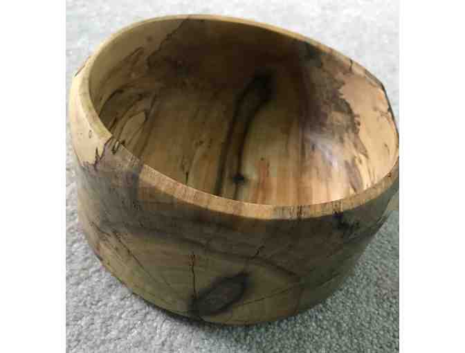 Handcrafted Splatted maple bowl - Photo 2