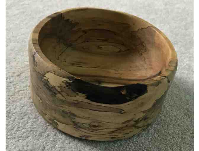 Handcrafted Splatted maple bowl - Photo 3