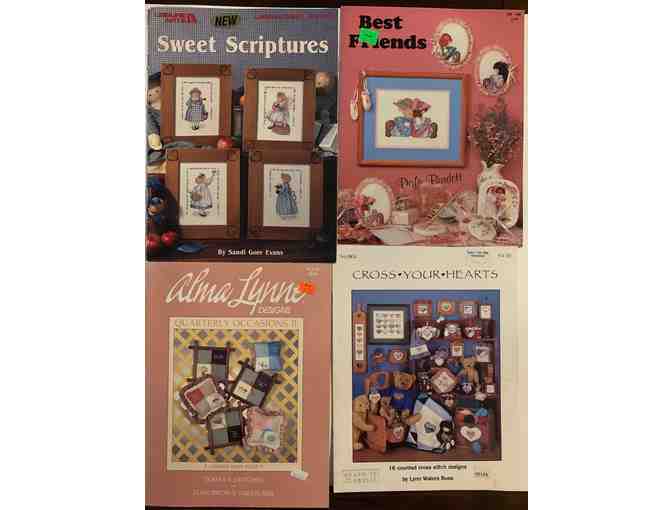 Crafters Delight - Assorted Counted Cross Stitch Pattern Books