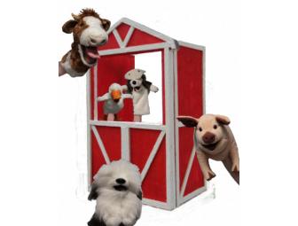 Child's Puppet Theater Created by Center Staff