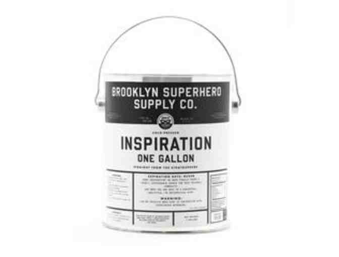 A Gallon of Inspiration & Some Chutzpah from the Brooklyn Superhero Supply Co.