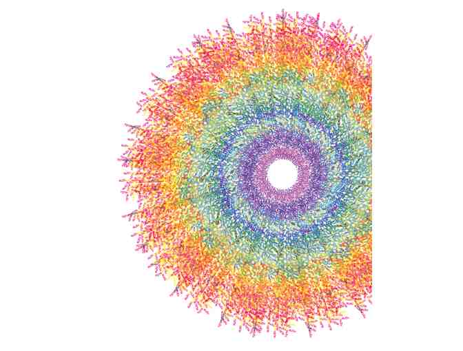 Love Spiral Art Print, by Ruth Mergi