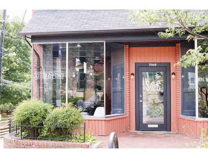 Haircut at Scissor & Comb in Takoma Park