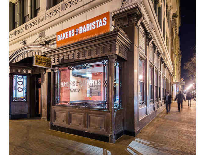 $25 to Bakers & Baristas