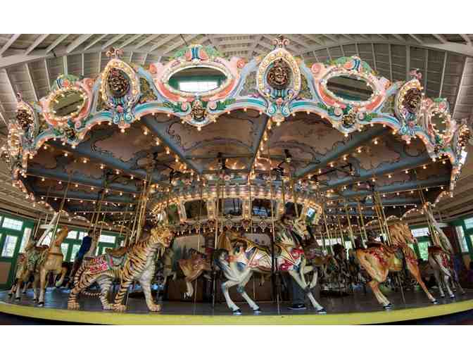 Glen Echo Birthday Party with Carousel Tickets