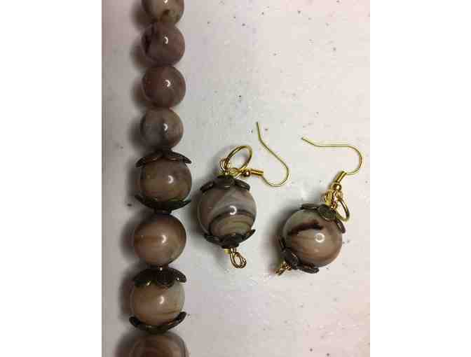 Handmade Necklace & Earrings #4