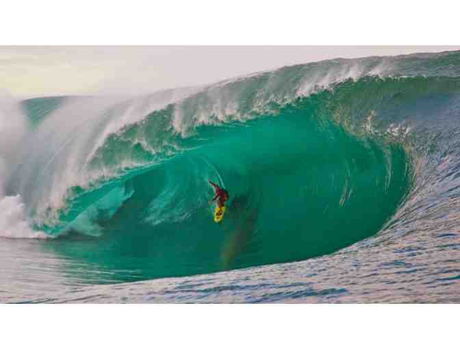 Custom Joe Bark 8' Surfboard Autographed by PVPHS Grad & Professional Surf Star Alex Gray