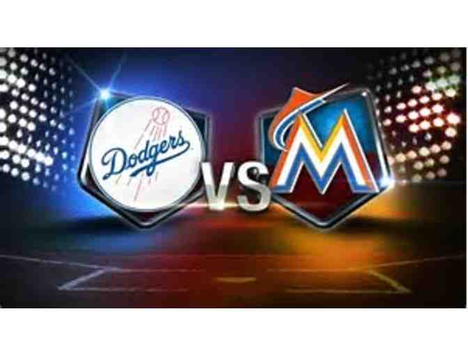 LA Dodgers vs. Miami Marlins - 5 seats