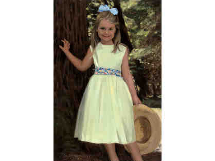 Custom Oil Portrait on Canvas by Robert Mead Jones