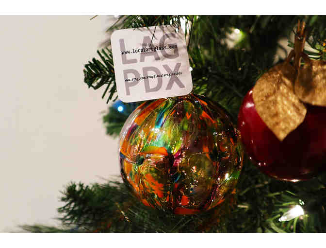 Handblown Glass Holiday Ornaments: LAG PDX