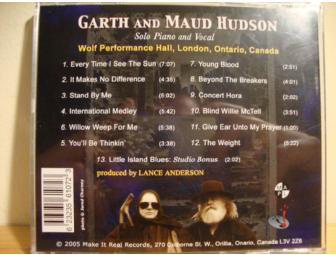 Garth Hudson (THE BAND) Autographed CDs