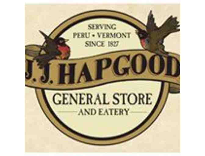 $20 Gift Certificate to JJ Hapgood General Store and Eatery