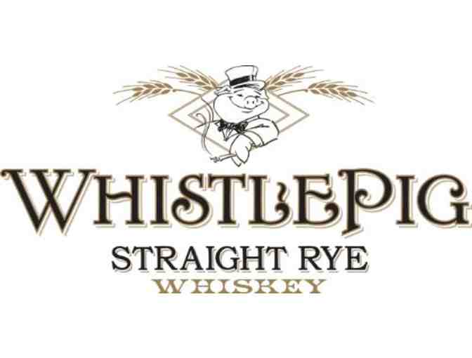 750 ML Bottle of WhistlePig Striaght Rye Whiskey & Two Shot Glasses