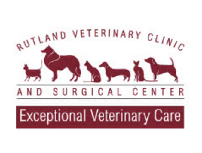 $100 Gift Certificate to Rutland Veterinary Clinic