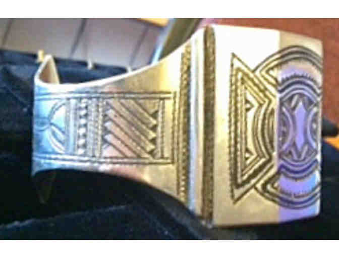 Nickel Tuareg Cuff Bracelet