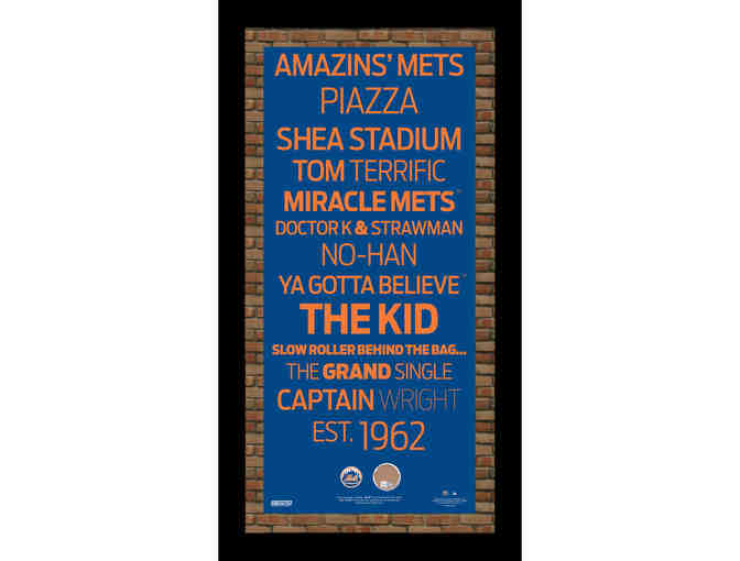 Steiner Sports: MATT HARVEY & JACOB DEGROM SIGNED MLB BASEBALLS & SUBWAY SIGN