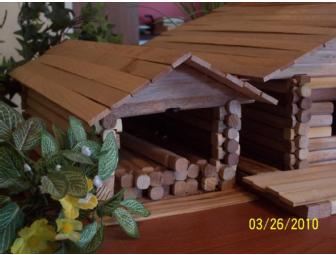 Build Your Cabin with These Hand miniature Made 'Simply Logs'