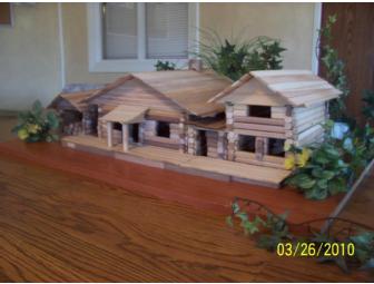 Build Your Cabin with These Hand miniature Made 'Simply Logs'