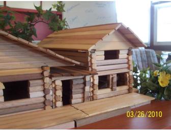 Build Your Cabin with These Hand miniature Made 'Simply Logs'