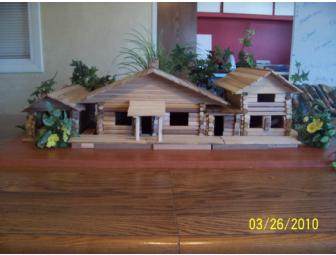 Build Your Cabin with These Hand miniature Made 'Simply Logs'