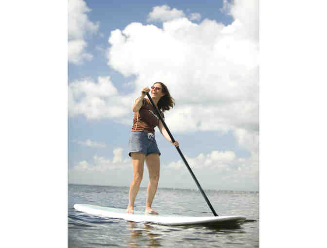 Stand-Up Paddle Board on Beautiful Biscayne Bay with Sailboards Miami