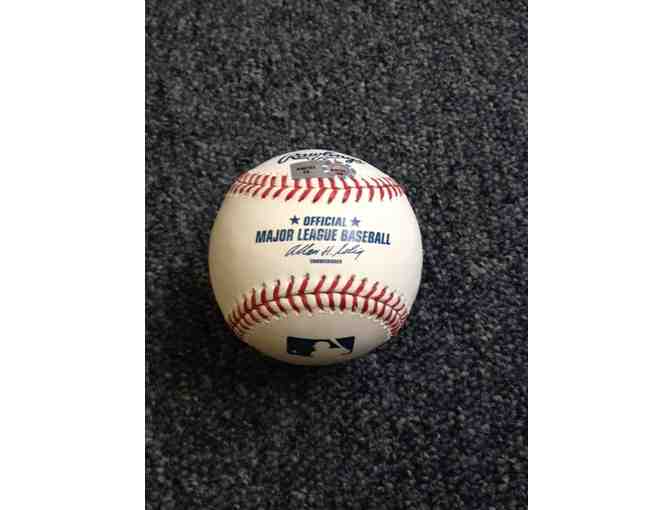 Juan Perez Autographed Ball - San Francisco Giants