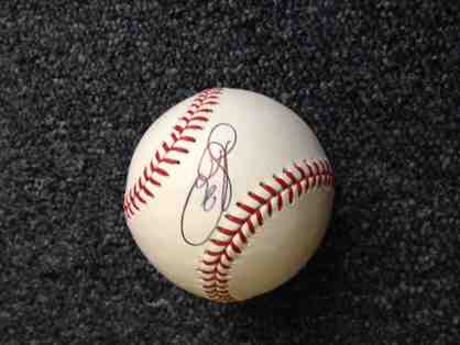 Juan Perez Autographed Ball - San Francisco Giants