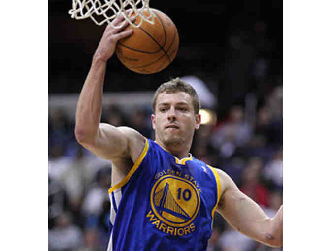 Warriors Jersey signed by David Lee