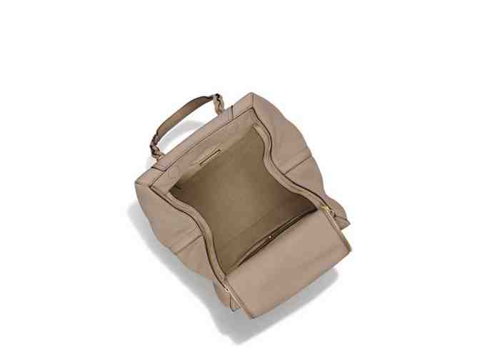 Tory Burch Half-Moon Leather Satchel Bag