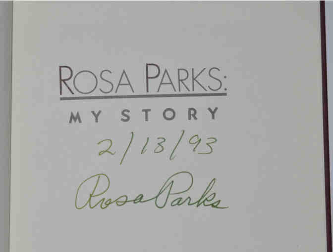 'My Story' by Rosa Parks - SIGNED AND DATED BY ROSA PARKS