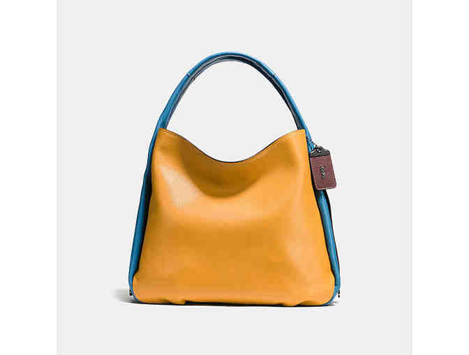 Coach Bandit Hobo in Colorblock Leather