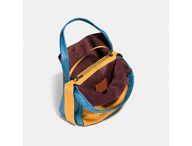 Coach Bandit Hobo in Colorblock Leather - Photo 2
