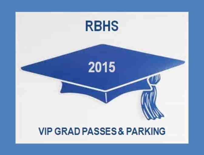 VIP Field Level Grandstand Passes (4) and VIP Parking Pass (1)