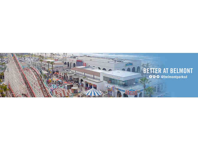(4) Single Ride or Attraction Passes to Belmont Park