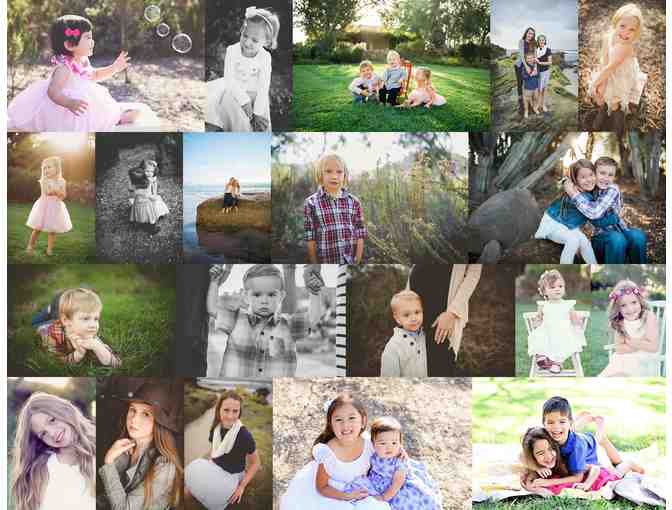 1-Hour Portrait Session on Location & 11 x 14 Lustre Coated Print with 10 Digital Images