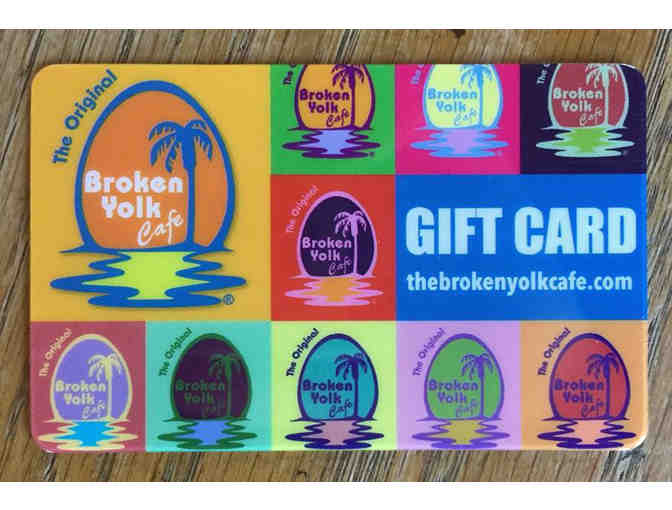$25.00 Gift Card for The Broken Yolk Cafe - any location