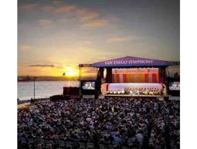 (2) tickets to San Diego Symphony 2018 Bayside Summer Nights