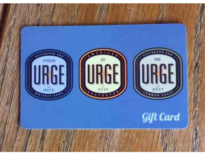 $50 Gift Card to URGE Gastropub