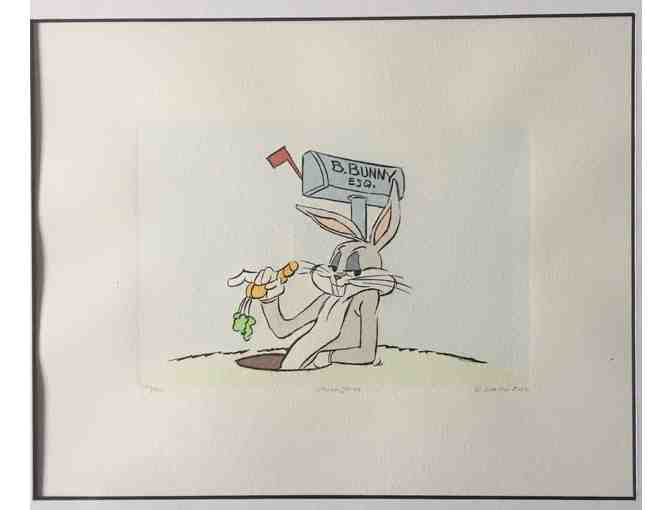 'Bugs and Daffy' Chuck Jones Galleries Limited Edition etching with COA