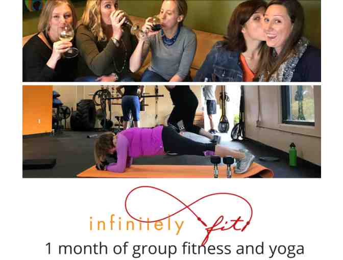 Gift Certificate for (1) month Group Fitness and Yoga at Infinitely Fit