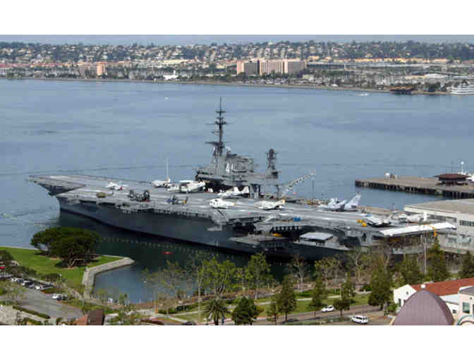 Family Pack of 4 Guest Passes USS Midway Museum